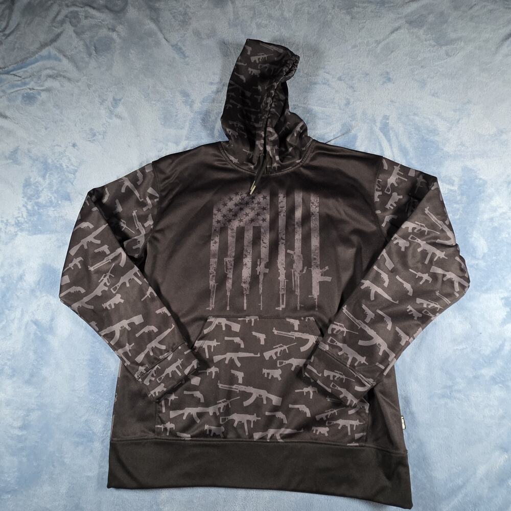 NWT Greater Half We the People Gun Flag Hoodie 2XL